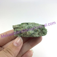 MeldedMind Diopside Specimen 1.97in Natrual Green Crystal Rough 182