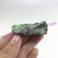 MeldedMind Diopside Specimen 1.91in Natrual Green Crystal Rough 183