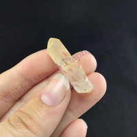 MeldedMind Fairy Dust Growth Crater Quartz 1.24in Natural White Crystal 931