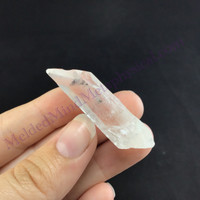 MeldedMind Fairy Dust Lemurian Quartz 1.29in Natural White Crystal 861