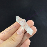 MeldedMind Lemurian Veil Quartz 1.03in Natural White Crystal 929