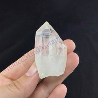 MeldedMind Channeling Isis Quartz 1.88in Natural White Crystal 925