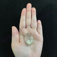 MeldedMind Lemurian Bridge Quartz 1.37in Natural White Crystal 862