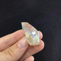 MeldedMind Lemurian Bridge Quartz 1.37in Natural White Crystal 862