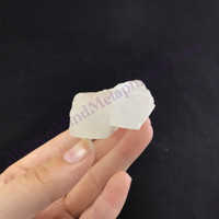 MeldedMind Rainbow Fairy Dust Veil Quartz 2.62in Natural White Crystal 924