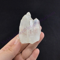 MeldedMind Rainbow Fairy Dust Veil Quartz 2.62in Natural White Crystal 924