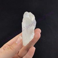 MeldedMind Rainbow Fairy Dust Veil Quartz 2.62in Natural White Crystal 924