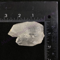 MeldedMind Rainbow Fairy Dust Veil Quartz 2.62in Natural White Crystal 924