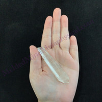 MeldedMind Fairy Dust Lemurian Quartz 3.11in Natural White Crystal 916