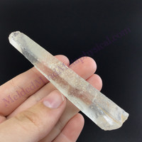MeldedMind Fairy Dust Lemurian Quartz 3.29in Natural White Crystal 909