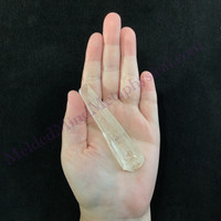 MeldedMind Fairy Dust Lemurian Quartz 3.29in Natural White Crystal 909