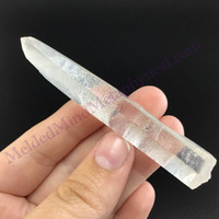 MeldedMind Fairy Dust Lemurian Quartz 3.01in Natural White Crystal 913