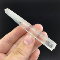 MeldedMind Fairy Dust Lemurian Quartz 3.01in Natural White Crystal 913