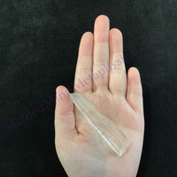 MeldedMind Fairy Dust Lemurian Quartz 3.16in Natural White Crystal 914