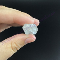 MeldedMind Twin Key Quartz 1.44in Natural White Crystal Stone 900