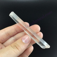 MeldedMind Lemurian Laser Quartz 3in Natural White Crystal 920