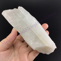 MeldedMind Skeletal Tabular Quartz Specimen 5.67in Natural Grey Crystal 473