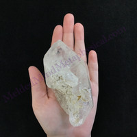 MeldedMind Rainbow Quartz Specimen 4.16in Natural Point Crystal 833