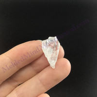 MeldedMind SatyaMani Quartz Specimen .82in Natural White Crystal 096