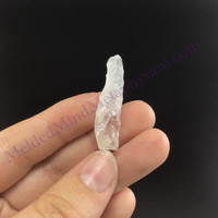 MeldedMind SatyaMani Quartz Specimen 1.32in Natural White Crystal 100