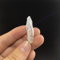 MeldedMind SatyaMani Quartz Specimen 1.32in Natural White Crystal 100