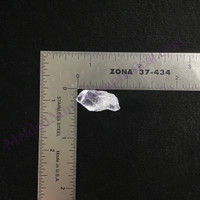 MeldedMind SatyaMani Quartz Specimen .86in Natural White Crystal 105