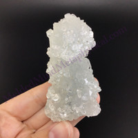 MeldedMind Apophyllite Cluster Stalactite Stalagmite 2.64in Natural Clear 153