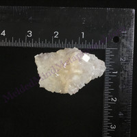 MeldedMind Apophyllite Stilbite Cluster 2.64in Natural Peach Crystal India 292