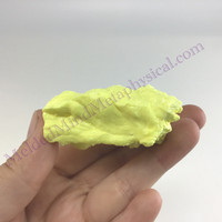 MeldedMind Louisiana Sulphur Sulfur Specimen 2.12in Natural Yellow Mineral 036