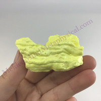MeldedMind Louisiana Sulphur Sulfur Specimen 2.12in Natural Yellow Mineral 031