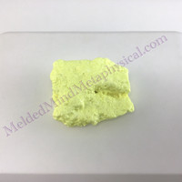 MeldedMind Louisiana Sulphur Sulfur Specimen 1.75in Natural Yellow Mineral 035