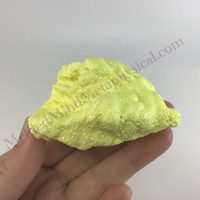 MeldedMind Louisiana Sulphur Sulfur Specimen 2.50in Natural Yellow Mineral 030