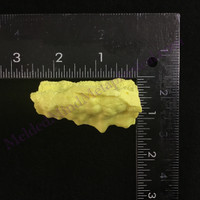 MeldedMind Louisiana Sulphur Sulfur Specimen 2.37in Natural Yellow Mineral 026