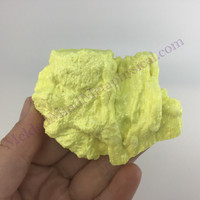 MeldedMind Louisiana Sulphur Sulfur Specimen 2.50in Natural Yellow Mineral 023