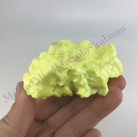 MeldedMind Louisiana Sulphur Sulfur Specimen 2.50in Natural Yellow Mineral 021