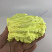 MeldedMind Louisiana Sulphur Sulfur Specimen 3.25in Natural Yellow Mineral 043