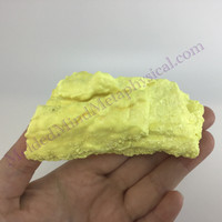 MeldedMind Louisiana Sulphur Sulfur Specimen 3.88in Natural Yellow Mineral 045