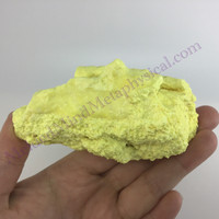 MeldedMind Louisiana Sulphur Sulfur Specimen 3.88in Natural Yellow Mineral 045