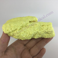 MeldedMind Louisiana Sulphur Sulfur Specimen 3.88in Natural Yellow Mineral 045