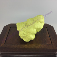 MeldedMind Louisiana Sulphur Sulfur Specimen 3in Natural Yellow Mineral 046