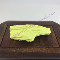 MeldedMind Louisiana Sulphur Sulfur Specimen 3.75in Natural Yellow Mineral 047