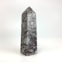 MeldedMind Polished Red Tourmaline Obelisk Point 5in Tower Rubellite 195