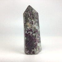 MeldedMind Polished Red Tourmaline Obelisk Point 4.80in Tower Rubellite 190