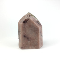 MeldedMind Pink Amethyst Obelisk Natural Stone Pink Patagonia Crystal 180