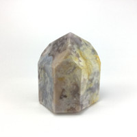 MeldedMind Pink Amethyst Obelisk Natural Stone Pink Patagonia Crystal 179