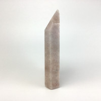 MeldedMind Pink Amethyst Obelisk Natural Stone Pink Patagonia Crystal 187