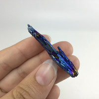 MeldedMind Aura Kyanite Blade Specimen 1.70in Rainbow Crystal 071