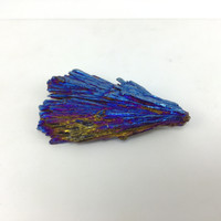 MeldedMind Aura Kyanite Blade Specimen 1.70in Rainbow Crystal 071