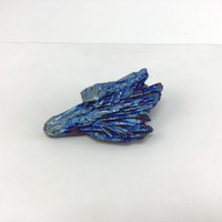 MeldedMind Aura Kyanite Blade Specimen 1.63in Rainbow Crystal 070