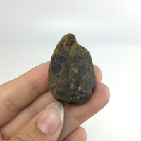 MeldedMind Rough Gobi Agate Eye 1.49in Natural Brown Crystal 086